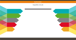 Desktop Screenshot of hepatitis-nrw.de