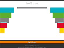 Tablet Screenshot of hepatitis-nrw.de